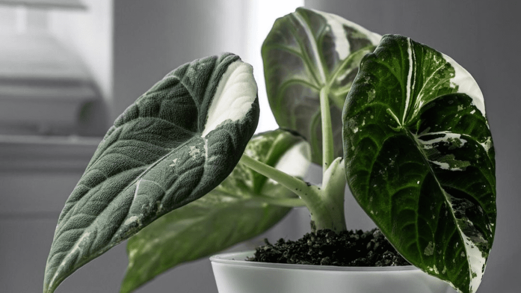 alocasia black velvet featured image